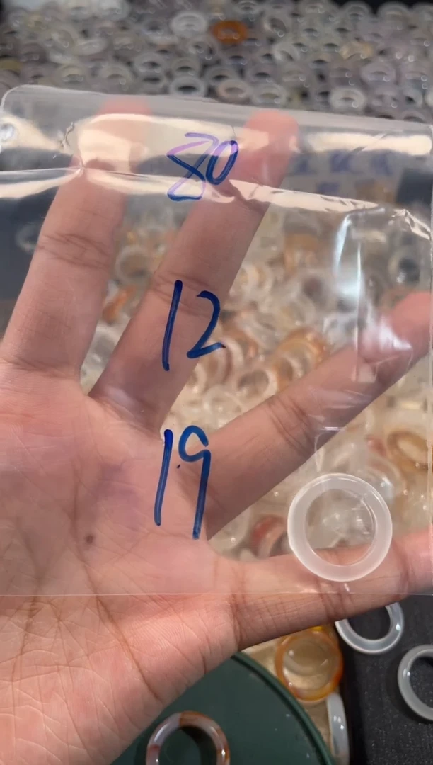 玛瑙/玉髓戒指未镶嵌80