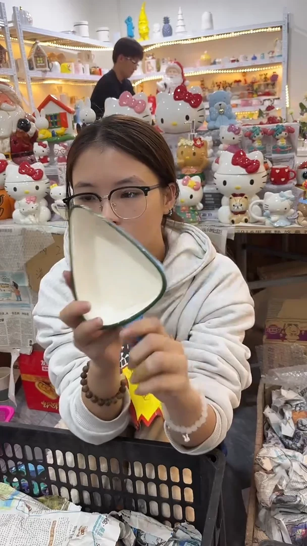 手工艺品琉璃满28包邮 微瑕陶瓷不退不换