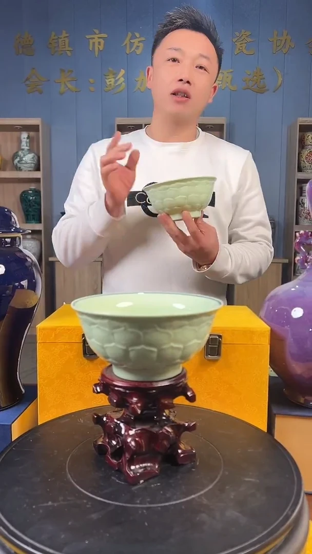 摆件陶景德镇陶瓷瓷器25