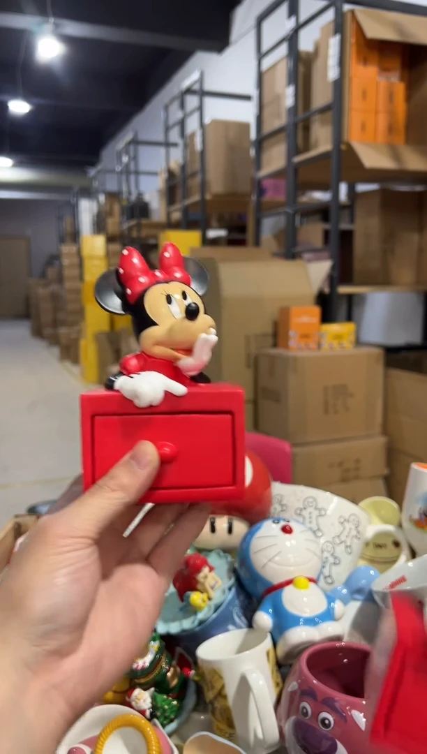 【闪购商品】杯原盒米妮抽屉首饰盒