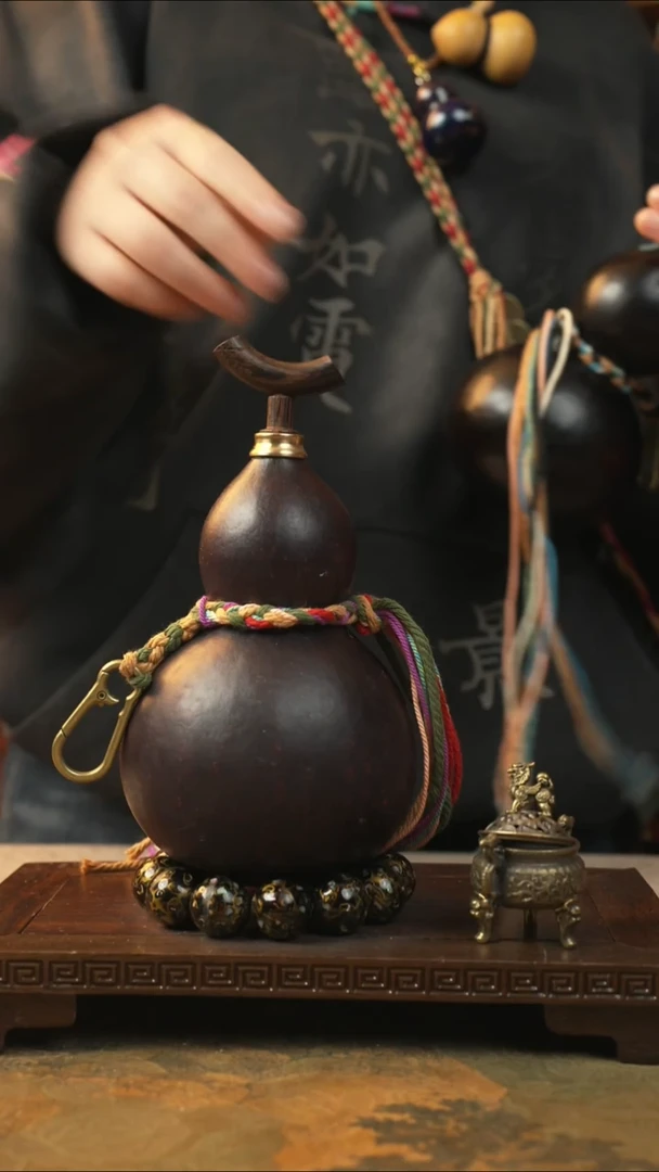 218大漆一物一拍记葫堂出品【不带手串】