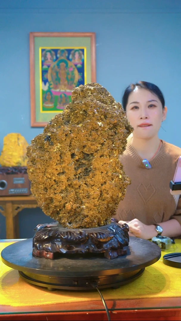 石材精品矿石晶体摆件