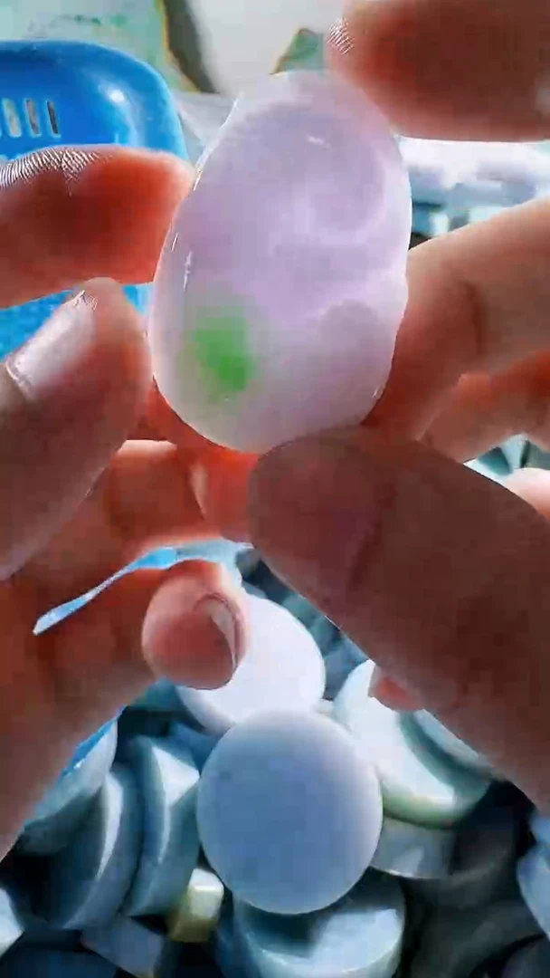 翡翠裸石缅甸翡翠A货文9575