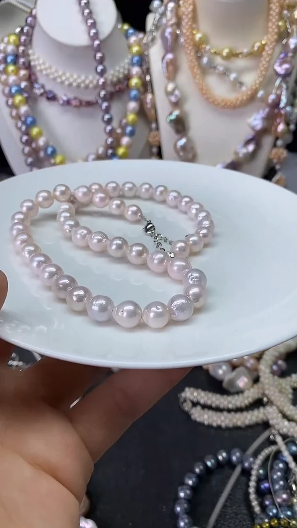 颈饰未镶嵌淡水珍珠多人