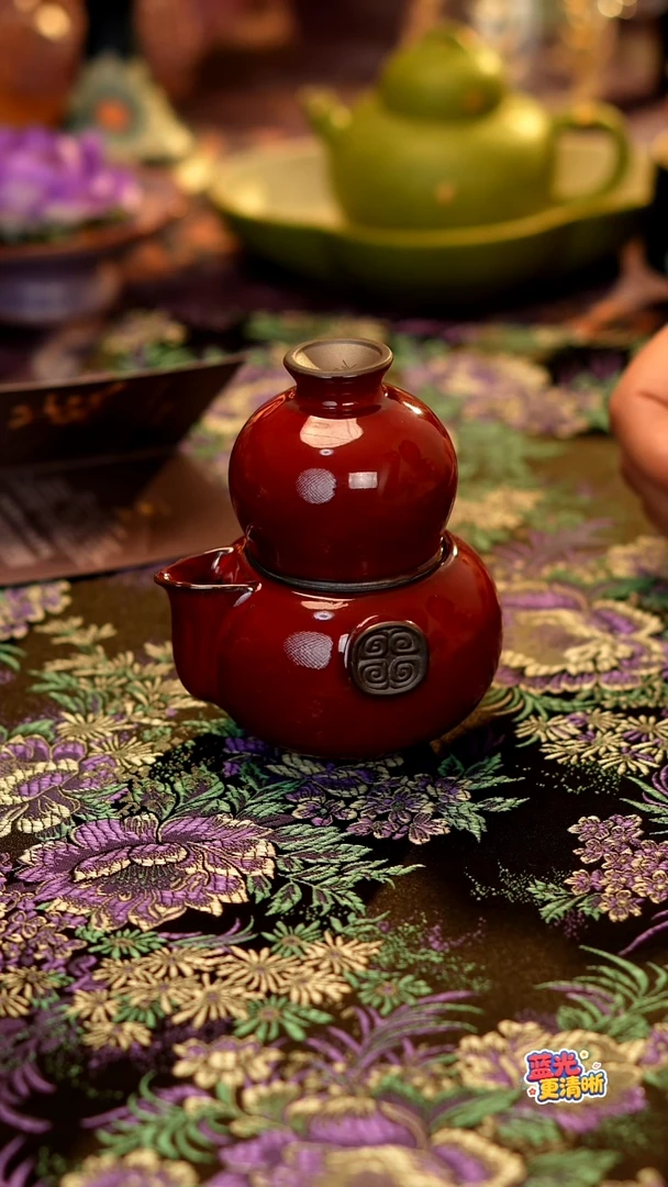 故宫红葫芦一壶两杯············