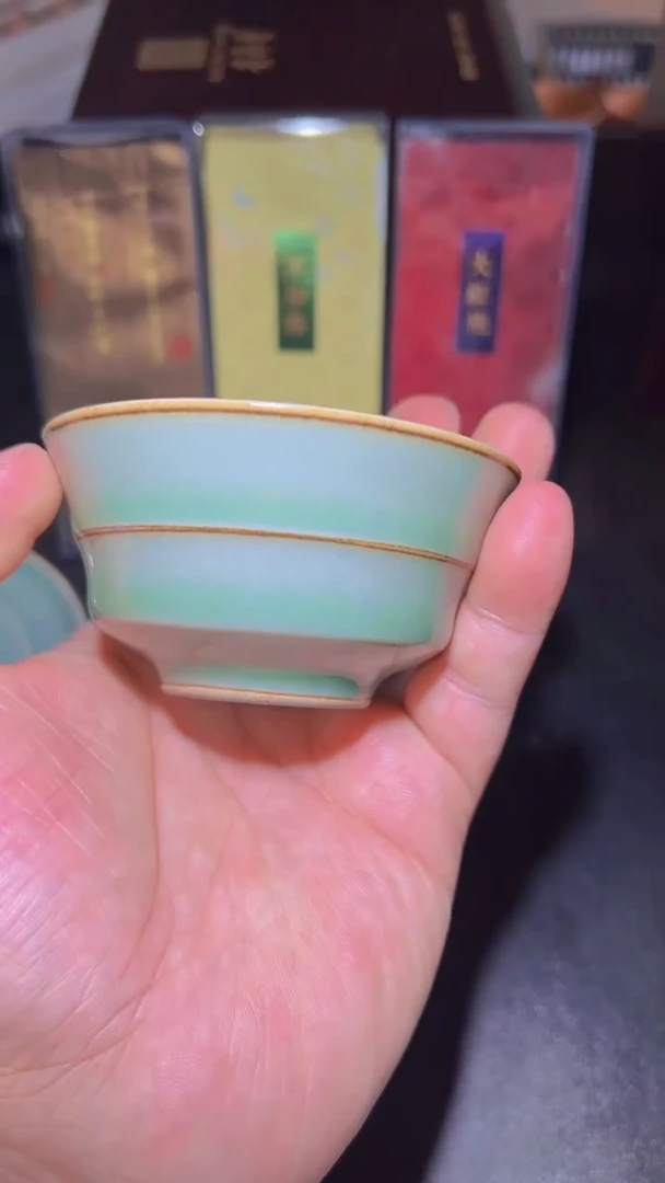 茶盏44柴烧建盏主人杯
