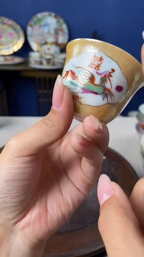摆件微瑕景德镇厂瓷摆件单件
