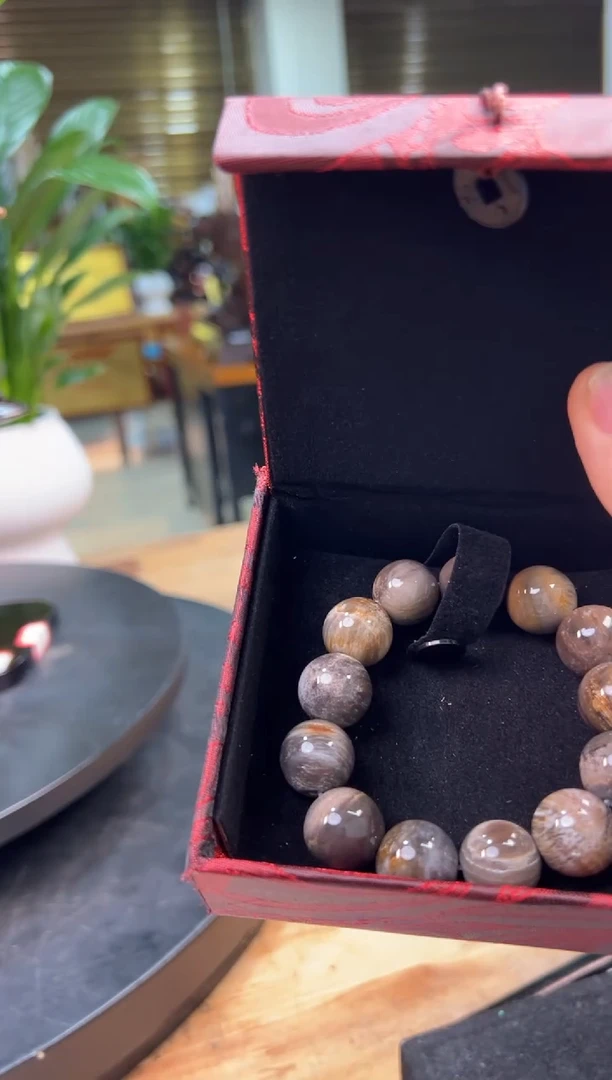 【闪购商品】硅化玉（树化玉）珠宝奇石未镶嵌礼品手串