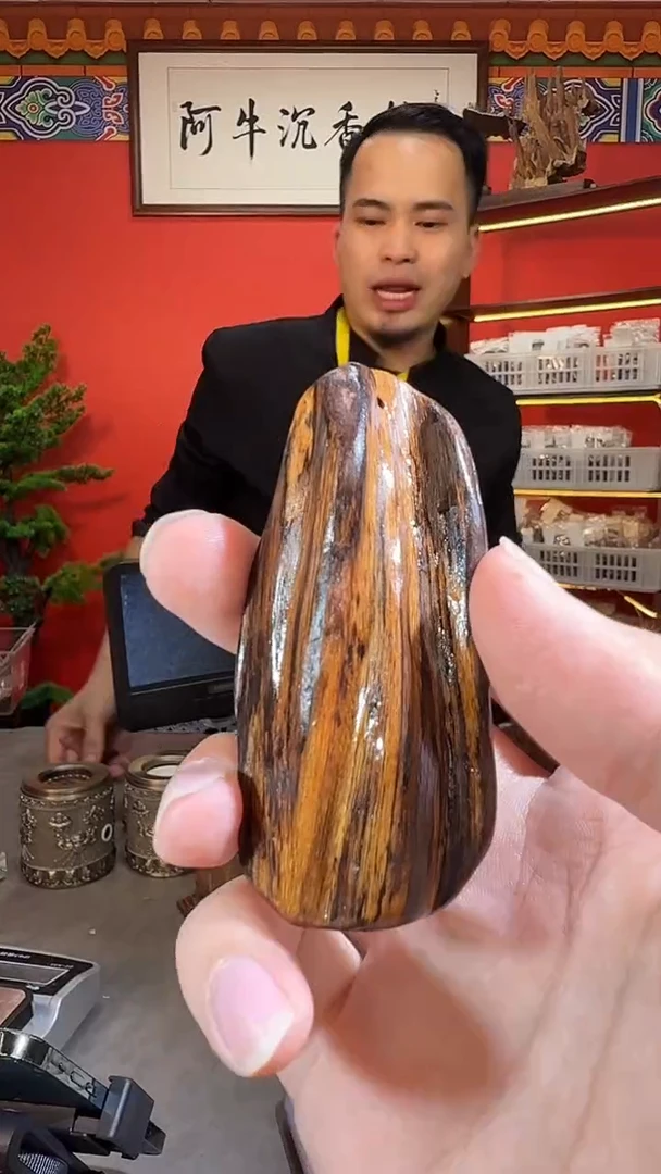 沉香吊坠31号海南树根多样性发一