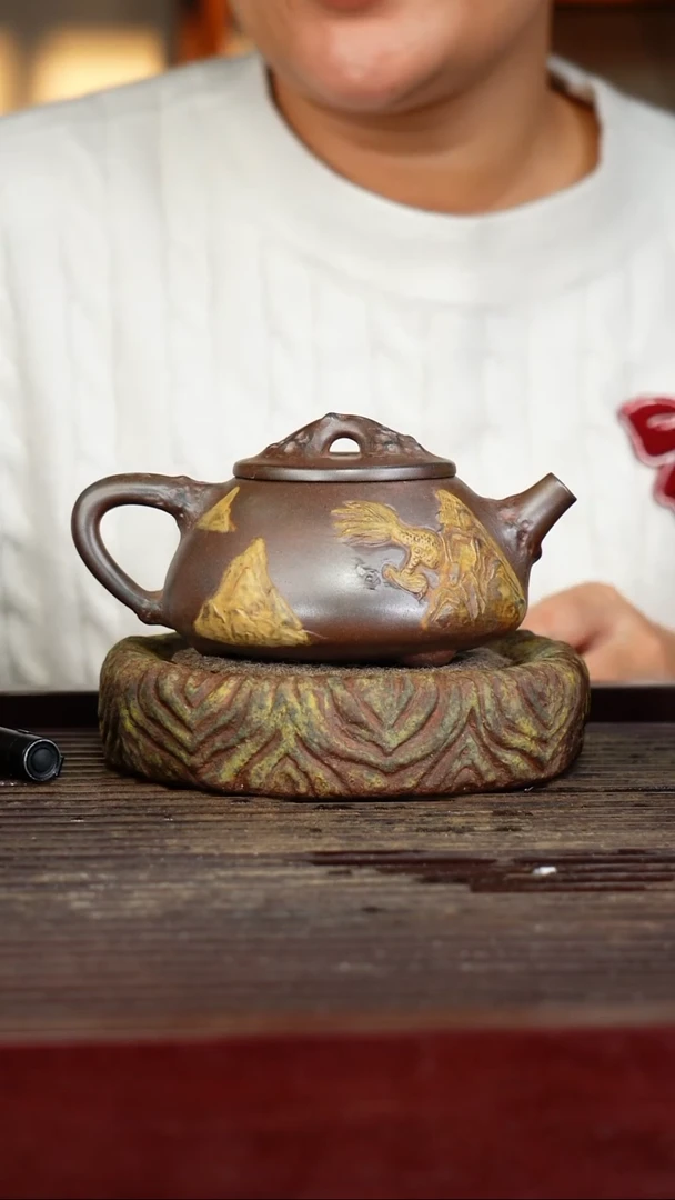 宜兴原矿紫砂壶茶壶宜兴原矿紫砂壶茶壶300C