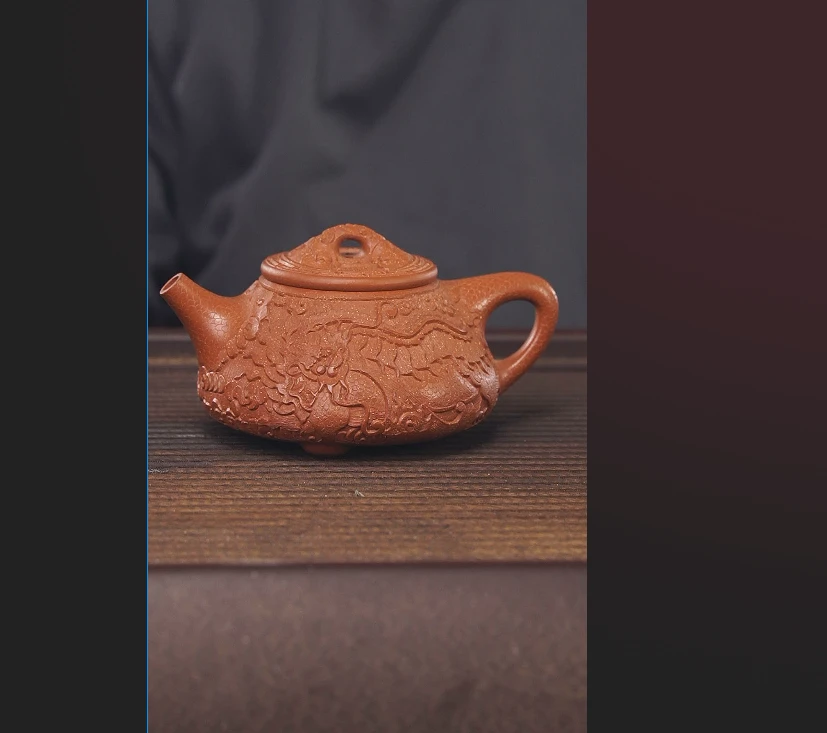 260cc紫砂壶顾氏手工紫砂顾氏手工紫砂壶