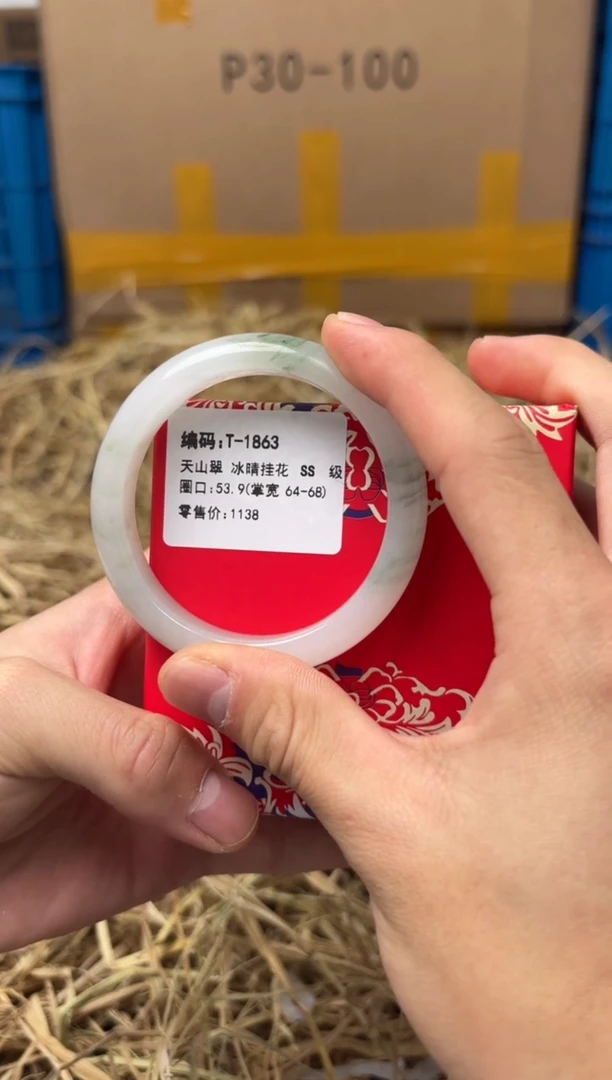 未镶嵌手镯石英质玉T-1863