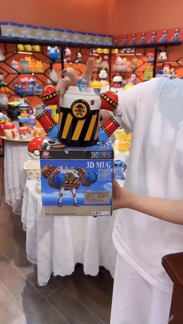 瓷片@@海贼王弗兰奇陶瓷杯（礼盒）