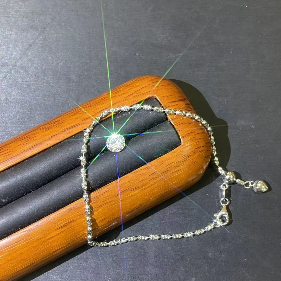 s690白色闪星橄榄手链多样性发货