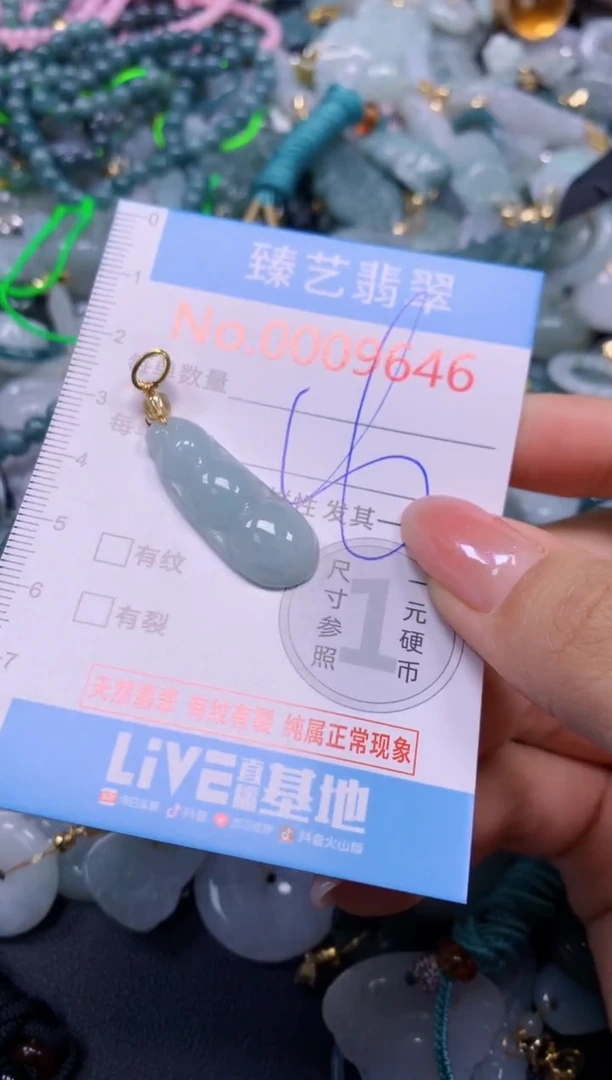 颈饰未镶嵌翡翠9646