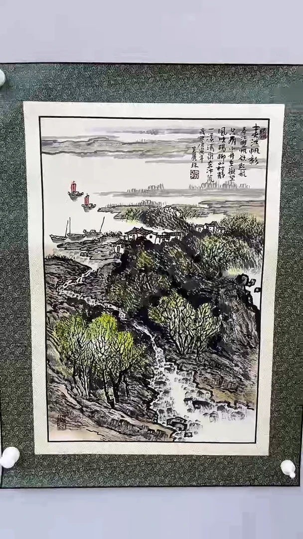 国画吴丽珠-2.7平尺-山水