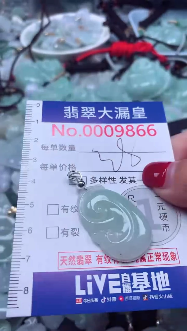 颈饰未镶嵌翡翠9866