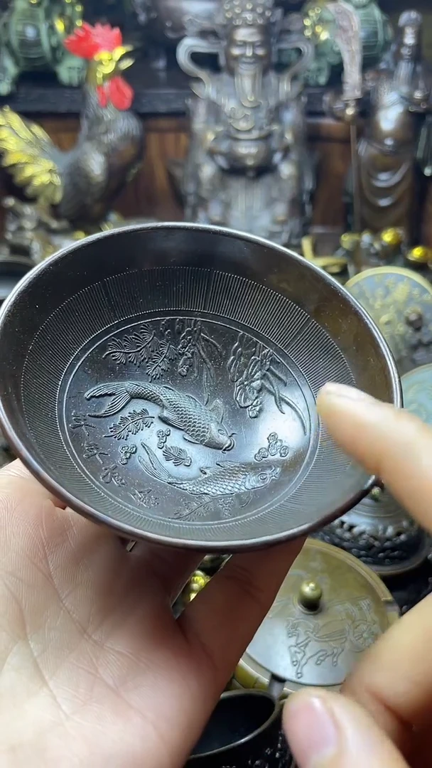 闪购链接，点击下单，有运费险，铜摆件