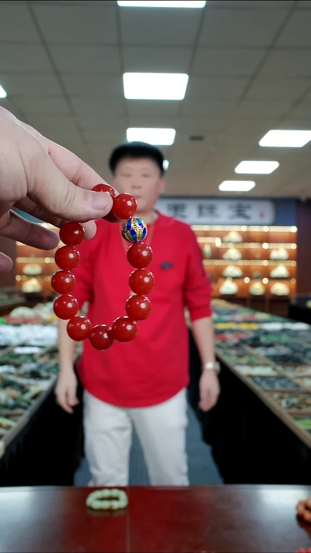 未镶嵌蛇纹石玉手串多样是发货随机发一