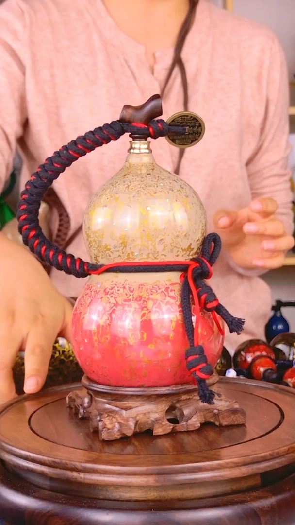 362大漆酒葫芦一物一拍 真葫芦真大漆