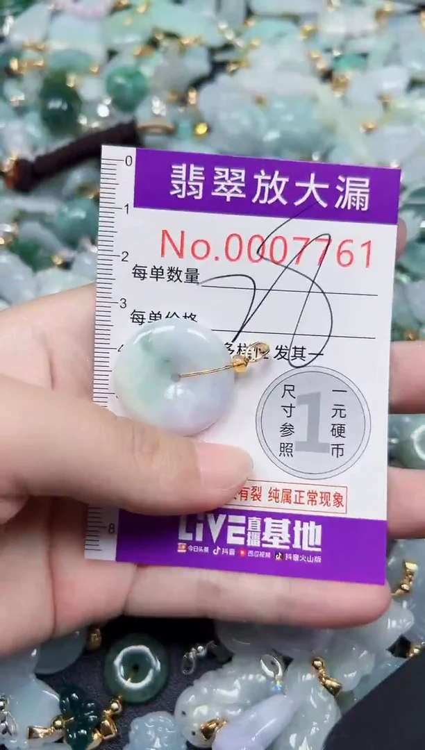 颈饰未镶嵌翡翠7761