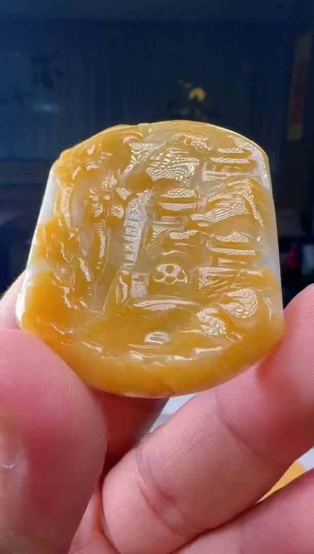 吊坠(不含链)未镶嵌翡翠ZM@@60B7J20275