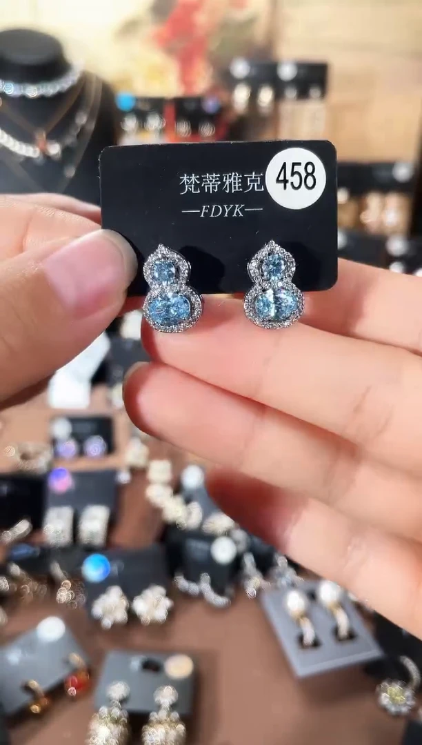 合金925银锆石梵458