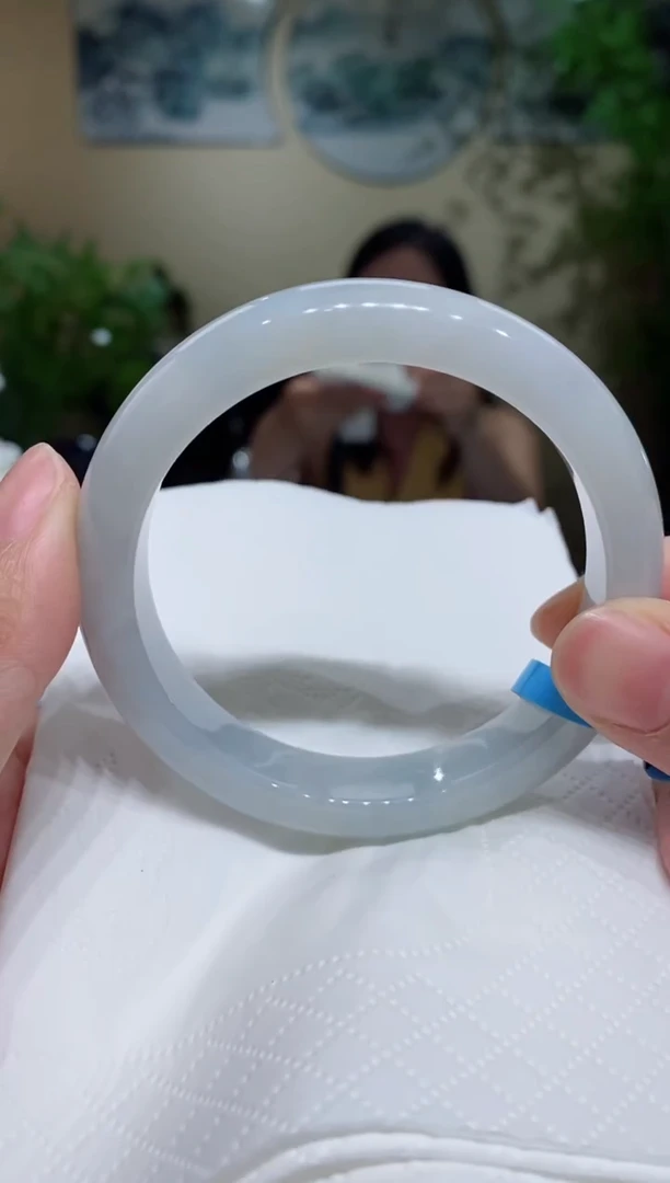 未镶嵌手镯翡翠圈口57.5