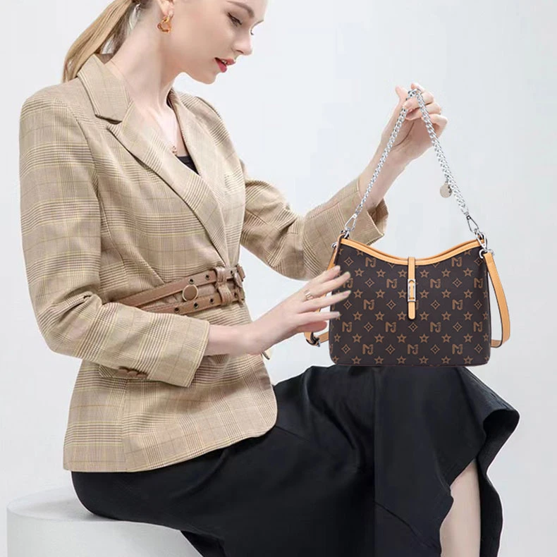 【露露专属】百搭轻奢小众单肩包简约单肩女士斜挎包1182