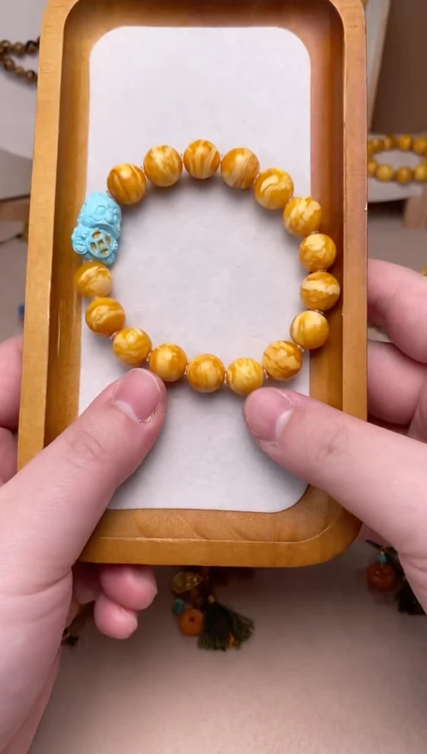 裸石蜜蜡未镶嵌典藏款千层雪11+