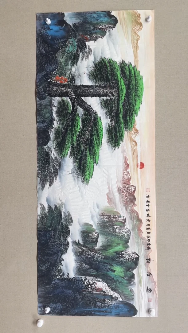 国画180*68 傅建林傅建林傅建林傅建林