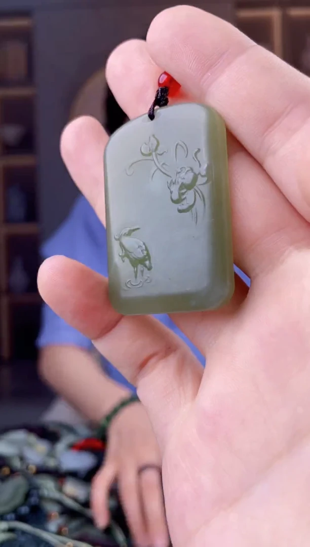 颈饰未镶嵌和田玉拍一发一，多样性发货