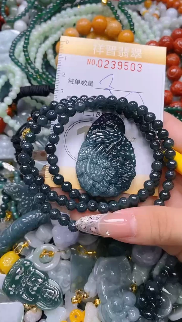颈饰未镶嵌翡翠闪购0239503