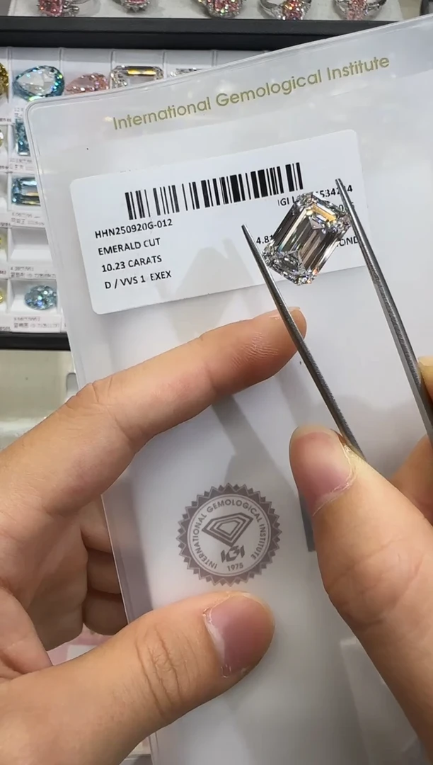 裸石实验室培育钻石10.23