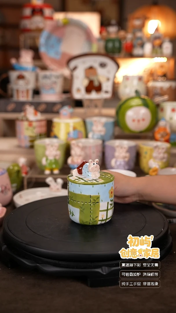 瓷初屿手工陶瓷餐具
