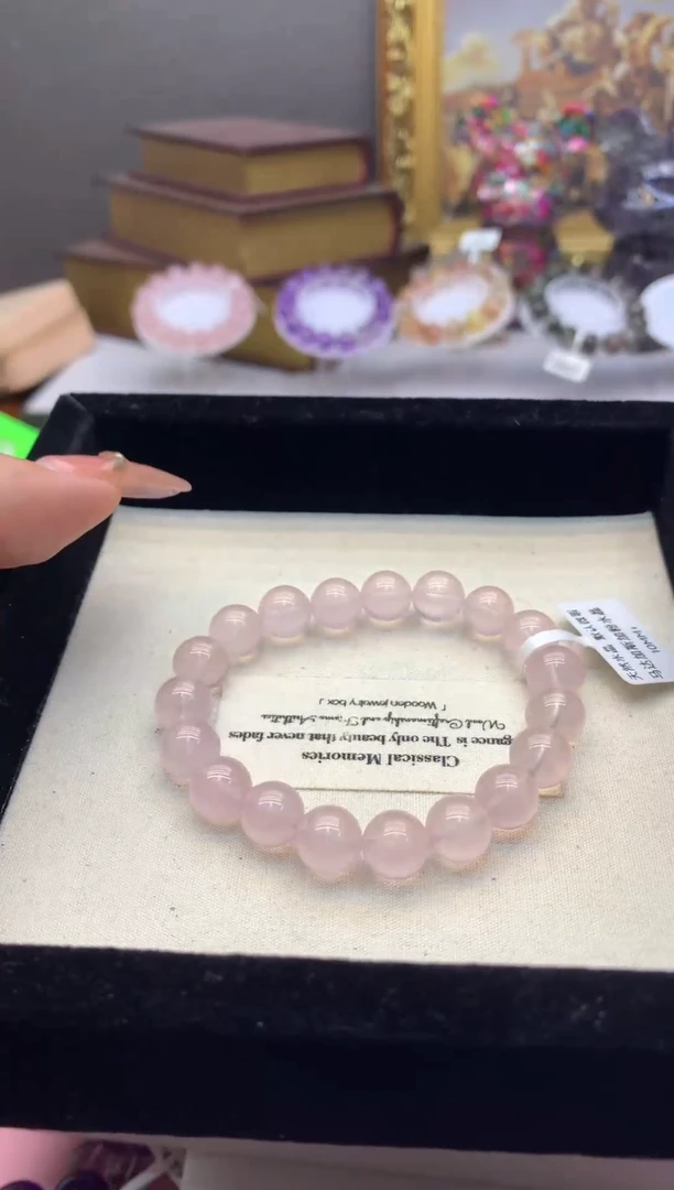 【闪购商品】水晶手串未镶嵌马粉10+