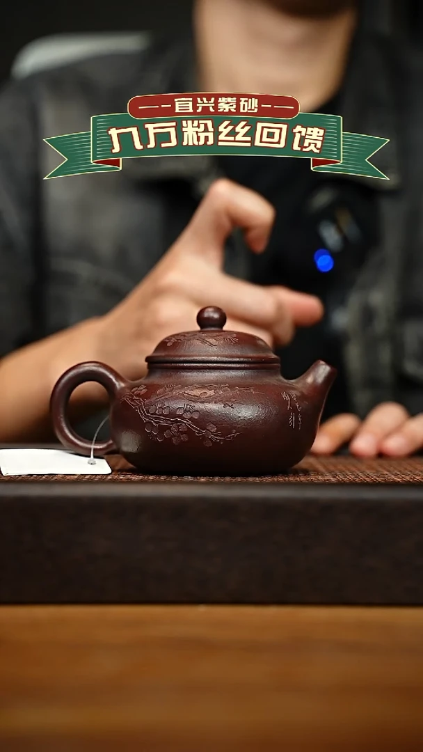 茶壶紫砂宜兴原矿紫砂壶容量260cc