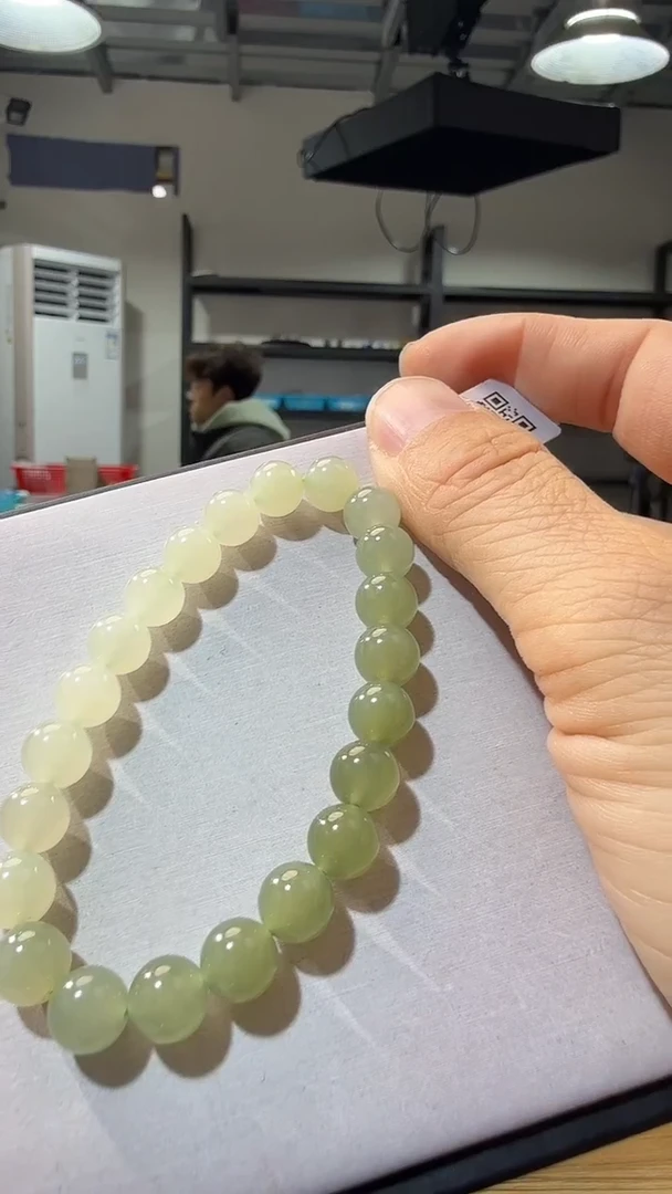 未镶嵌手链和田玉优0052 约7mm