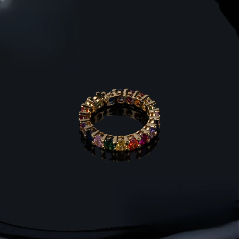 铜合金戒指 原创设计时尚气质百搭小众轻奢戒指FJ00059B9-1