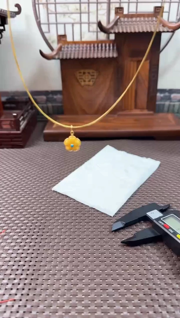 琥珀颈饰未镶嵌多样性发一件