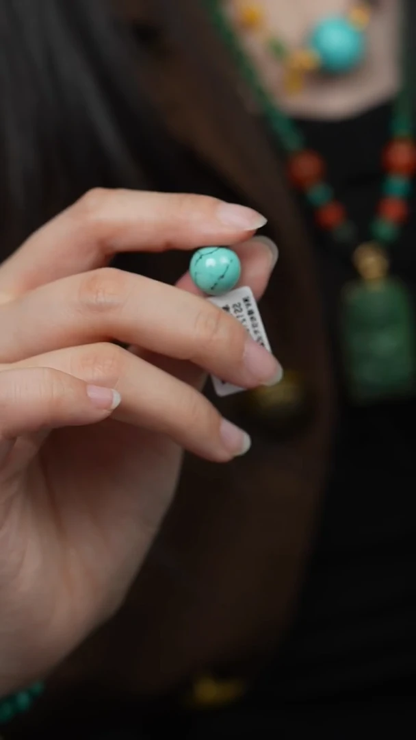 未镶嵌绿松石B56（多样性发一件）单珠