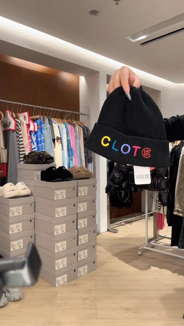 陈  冠希 CLOT 针织帽