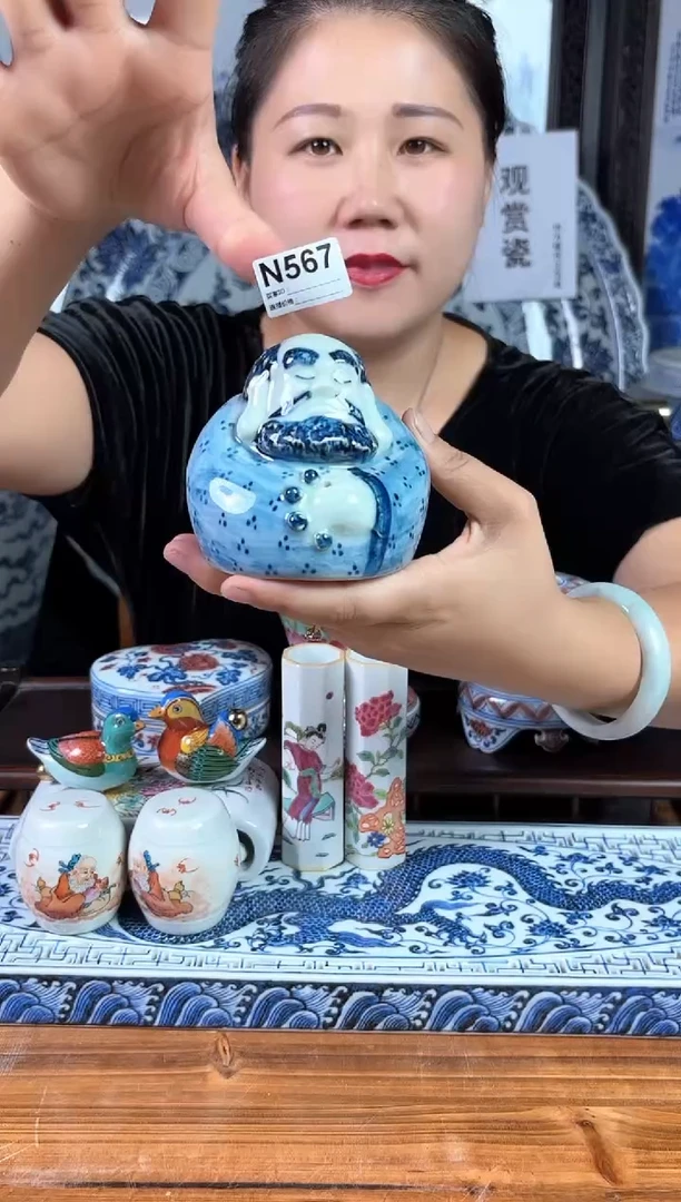 摆件景德镇陶瓷仿古摆件N567