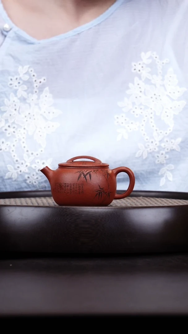 茶壶紫砂悦茗壶紫砂壶             20  绝红降坡