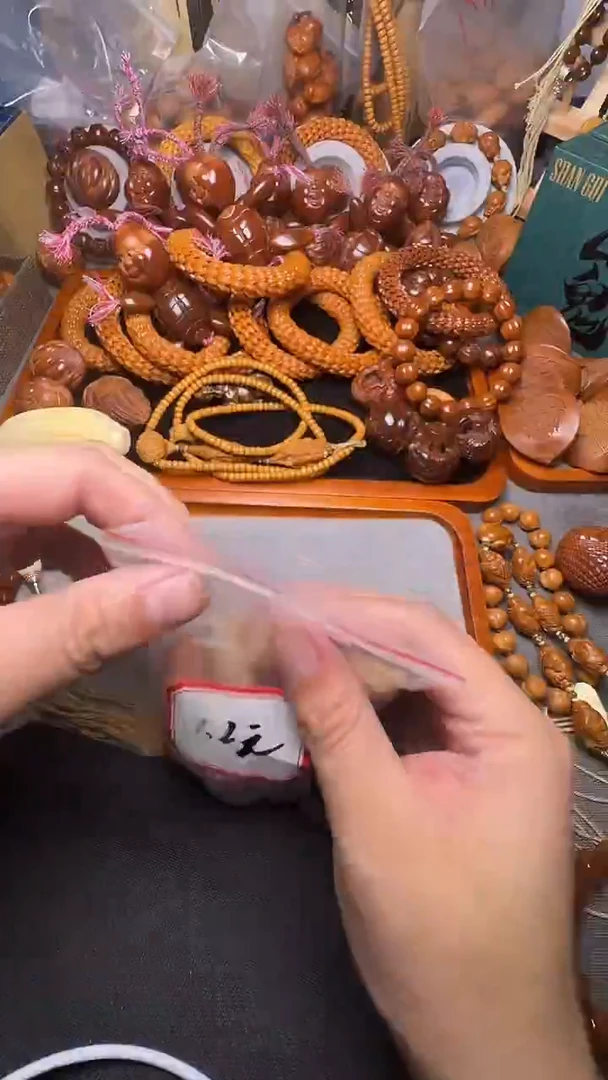 手串橄榄核笔*林一包的