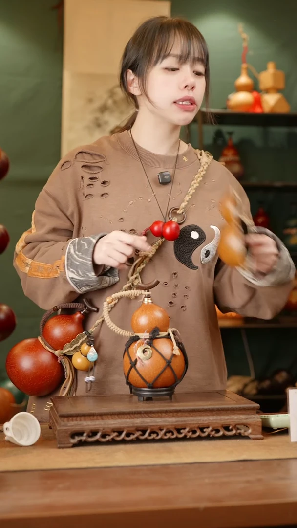 14号精品天然大漆酒葫芦一物一拍~