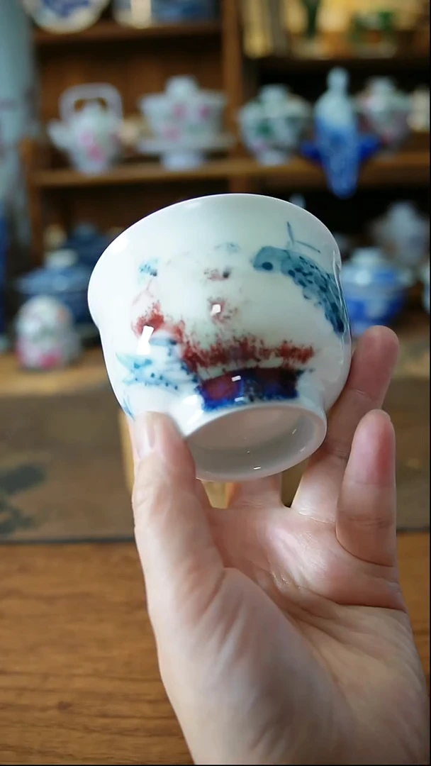 2景德镇手工手绘茶具