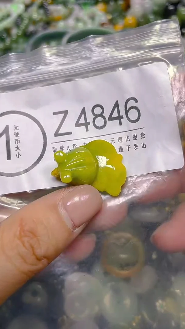 颈饰未镶嵌翡翠/ Z /翡翠A货，一件也是批发价