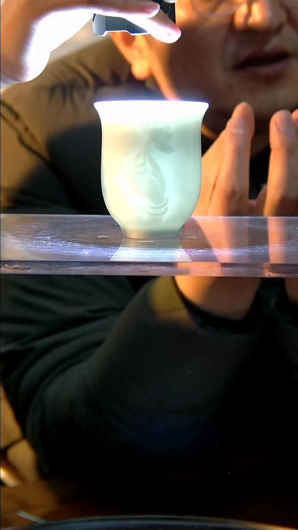 【闪购商品】杯子A04【人间瓷画】影青