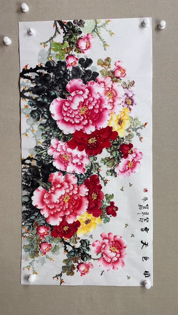 国画138*68 贺琳贺琳贺琳贺琳贺琳